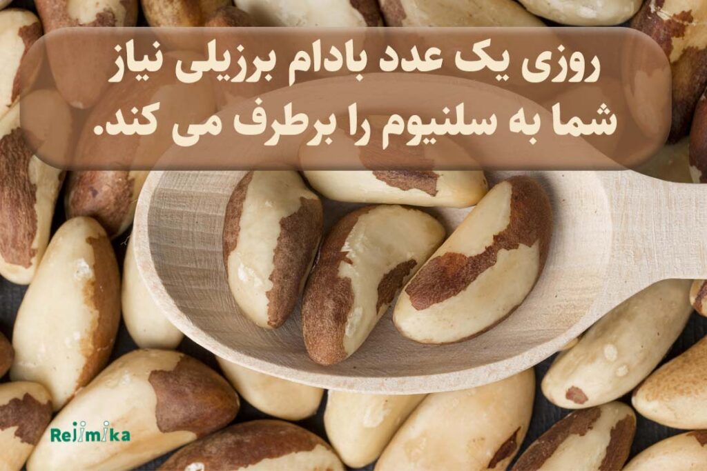 بادام برزیلی منبع غنی سلنیوم برای تقویت سیستم ایمنی